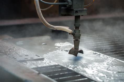 sheet metal fabrication water jet cutting|water jet cutting steel thickness.